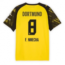Borussia Dortmund Felix Nmecha #8 Hjemmedrakt 2025-26 Kortermet