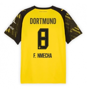 Borussia Dortmund Felix Nmecha #8 Hjemmedrakt 2025-26 Kortermet