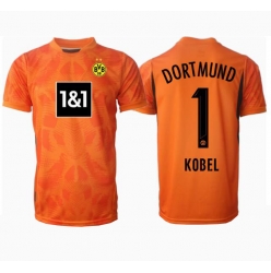 Borussia Dortmund Gregor Kobel #1 Keeper Tredjedrakt 2024-25 Kortermet
