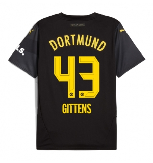 Borussia Dortmund Jamie Bynoe-Gittens #43 Bortedrakt 2024-25 Kortermet