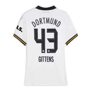 Borussia Dortmund Jamie Bynoe-Gittens #43 Tredjedrakt Dame 2024-25 Kortermet