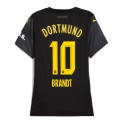 Borussia Dortmund Julian Brandt #10 Bortedrakt Dame 2024-25 Kortermet