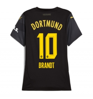Borussia Dortmund Julian Brandt #10 Bortedrakt Dame 2024-25 Kortermet