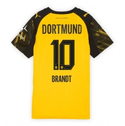 Borussia Dortmund Julian Brandt #10 Hjemmedrakt Dame 2025-26 Kortermet