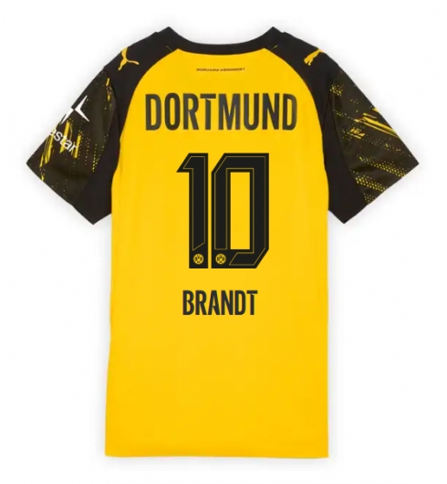 Borussia Dortmund Julian Brandt #10 Hjemmedrakt Dame 2025-26 Kortermet Borussia Dortmund Julian Brandt #10 Hjemmedrakt Dame 2025-26 Kortermet