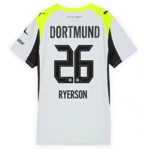 Borussia Dortmund Julian Ryerson #26 Bortedrakt Dame 2025-26 Kortermet