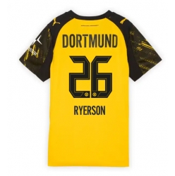 Borussia Dortmund Julian Ryerson #26 Hjemmedrakt Dame 2025-26 Kortermet