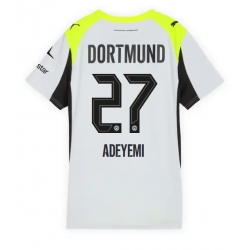 Borussia Dortmund Karim Adeyemi #27 Bortedrakt Dame 2025-26 Kortermet