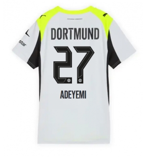 Borussia Dortmund Karim Adeyemi #27 Bortedrakt Dame 2025-26 Kortermet