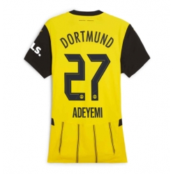 Borussia Dortmund Karim Adeyemi #27 Hjemmedrakt Dame 2024-25 Kortermet