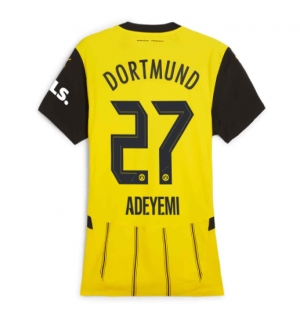 Borussia Dortmund Karim Adeyemi #27 Hjemmedrakt Dame 2024-25 Kortermet