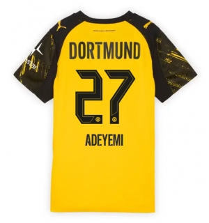 Borussia Dortmund Karim Adeyemi #27 Hjemmedrakt Dame 2025-26 Kortermet
