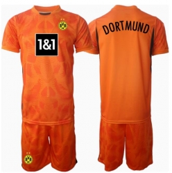Borussia Dortmund Keeper Tredjedraktsett Barn 2024-25 Kortermet (+ Korte bukser)