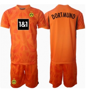 Borussia Dortmund Keeper Tredjedraktsett Barn 2024-25 Kortermet (+ Korte bukser)