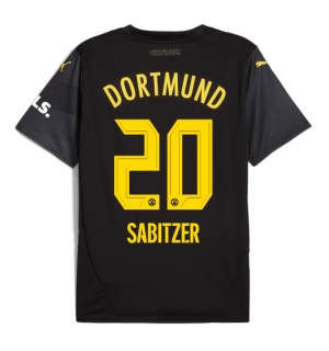 Borussia Dortmund Marcel Sabitzer #20 Bortedrakt 2024-25 Kortermet