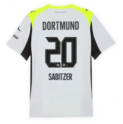 Borussia Dortmund Marcel Sabitzer #20 Bortedrakt 2025-26 Kortermet