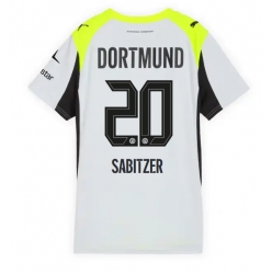 Borussia Dortmund Marcel Sabitzer #20 Bortedrakt Dame 2025-26 Kortermet