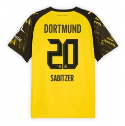 Borussia Dortmund Marcel Sabitzer #20 Hjemmedrakt 2025-26 Kortermet