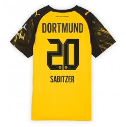 Borussia Dortmund Marcel Sabitzer #20 Hjemmedrakt Dame 2025-26 Kortermet