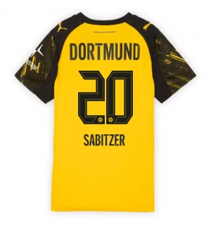 Borussia Dortmund Marcel Sabitzer #20 Hjemmedrakt Dame 2025-26 Kortermet