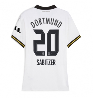 Borussia Dortmund Marcel Sabitzer #20 Tredjedrakt Dame 2024-25 Kortermet