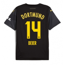 Borussia Dortmund Maximilian Beier #14 Bortedrakt 2024-25 Kortermet