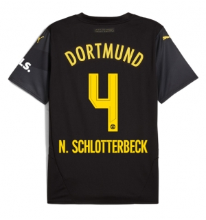 Borussia Dortmund Nico Schlotterbeck #4 Bortedrakt 2024-25 Kortermet