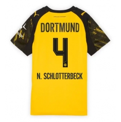 Borussia Dortmund Nico Schlotterbeck #4 Hjemmedrakt Dame 2025-26 Kortermet