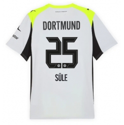 Borussia Dortmund Niklas Sule #25 Bortedrakt 2025-26 Kortermet