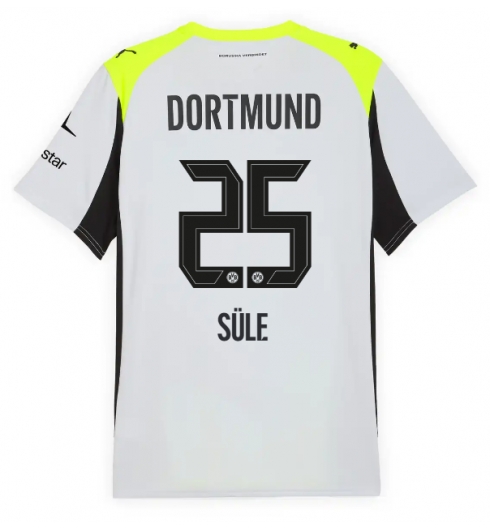 Borussia Dortmund Niklas Sule #25 Bortedrakt 2025-26 Kortermet Borussia Dortmund Niklas Sule #25 Bortedrakt 2025-26 Kortermet