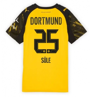 Borussia Dortmund Niklas Sule #25 Hjemmedrakt Dame 2025-26 Kortermet
