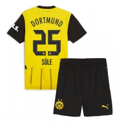 Borussia Dortmund Niklas Sule #25 Hjemmedraktsett Barn 2024-25 Kortermet (+ Korte bukser)
