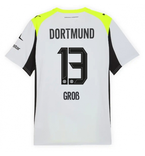 Borussia Dortmund Pascal Gross #13 Bortedrakt 2025-26 Kortermet Borussia Dortmund Pascal Gross #13 Bortedrakt 2025-26 Kortermet