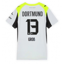 Borussia Dortmund Pascal Gross #13 Bortedrakt Dame 2025-26 Kortermet