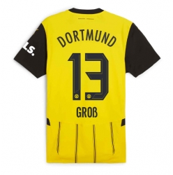 Borussia Dortmund Pascal Gross #13 Hjemmedrakt 2024-25 Kortermet