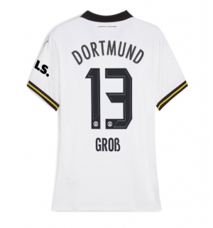 Borussia Dortmund Pascal Gross #13 Tredjedrakt Dame 2024-25 Kortermet