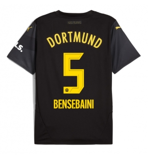 Borussia Dortmund Ramy Bensebaini #5 Bortedrakt 2024-25 Kortermet
