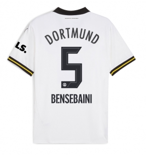 Borussia Dortmund Ramy Bensebaini #5 Tredjedrakt 2024-25 Kortermet