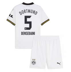 Borussia Dortmund Ramy Bensebaini #5 Tredjedraktsett Barn 2024-25 Kortermet (+ Korte bukser)