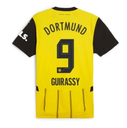 Borussia Dortmund Serhou Guirassy #9 Hjemmedrakt 2024-25 Kortermet