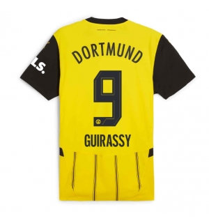 Borussia Dortmund Serhou Guirassy #9 Hjemmedrakt 2024-25 Kortermet