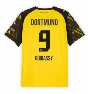 Borussia Dortmund Serhou Guirassy #9 Hjemmedrakt 2025-26 Kortermet