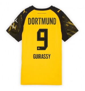 Borussia Dortmund Serhou Guirassy #9 Hjemmedrakt Dame 2025-26 Kortermet