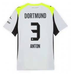 Borussia Dortmund Waldemar Anton #3 Bortedrakt 2025-26 Kortermet