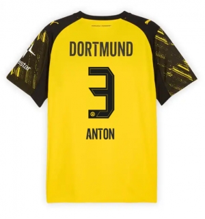 Borussia Dortmund Waldemar Anton #3 Hjemmedrakt 2025-26 Kortermet