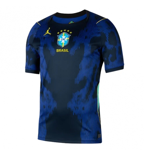 Brasil Bortedrakt VM 2026 Kortermet Brasil Bortedrakt VM 2026 Kortermet