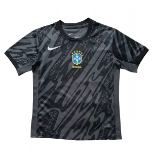 Brasil Keeper Bortedrakt Copa America 2024 Kortermet