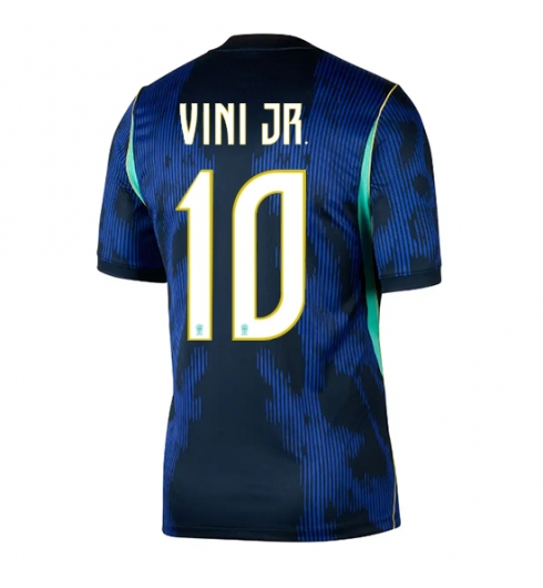 Brasil Vinicius Junior #10 Bortedrakt VM 2026 Kortermet Brasil Vinicius Junior #10 Bortedrakt VM 2026 Kortermet