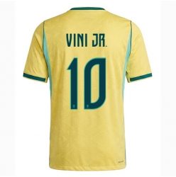 Brasil Vinicius Junior #10 Hjemmedrakt VM 2026 Kortermet