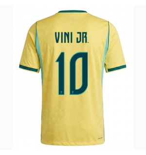 Brasil Vinicius Junior #10 Hjemmedrakt VM 2026 Kortermet